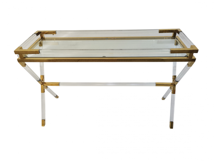 Консоль Ist Casa Джорджия, 120х40х76 см, прозрачный