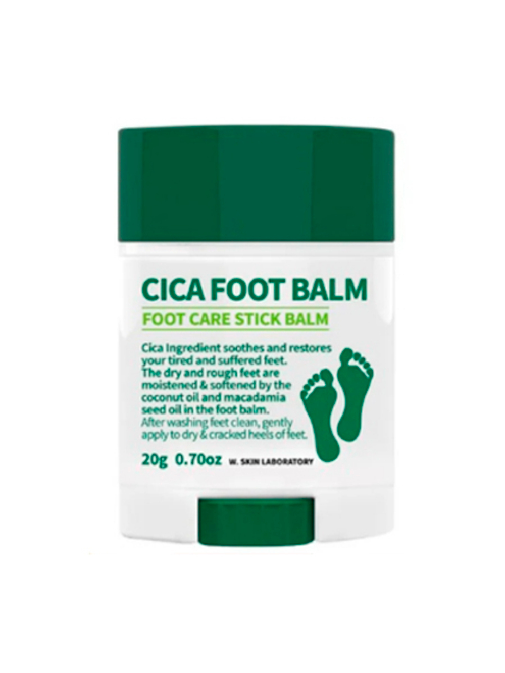 Бальзам- стик для ухода ног W.Skin Laboratory Cica, 20 g