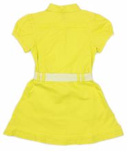 Ярко-желтое платье-рубашка Besta Plus