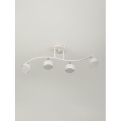 Светильник настенно-потолочный спот Rivoli   7080-704 4хGX53 15 Вт поворотный