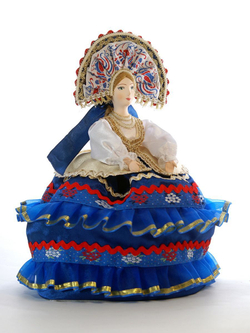 Кукла на чайник Русская красавица