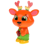 314329/Обучающий оленёнок КУКУТИКИ 50 песен,стихов,звуков.трещотка.свет.кор.бат. Умка/HT581-R/1
