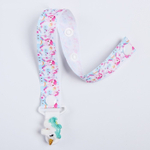 4513797 Держатель для пустышки на ленте «Единорог»