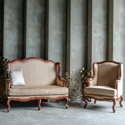 Диван двухместный Объект мечты French Beige