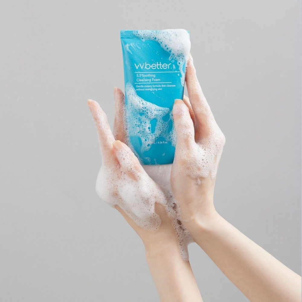 VVbetter Soothing Cleansing Foam мягкая очищающая пенка для лица с РH 5.5