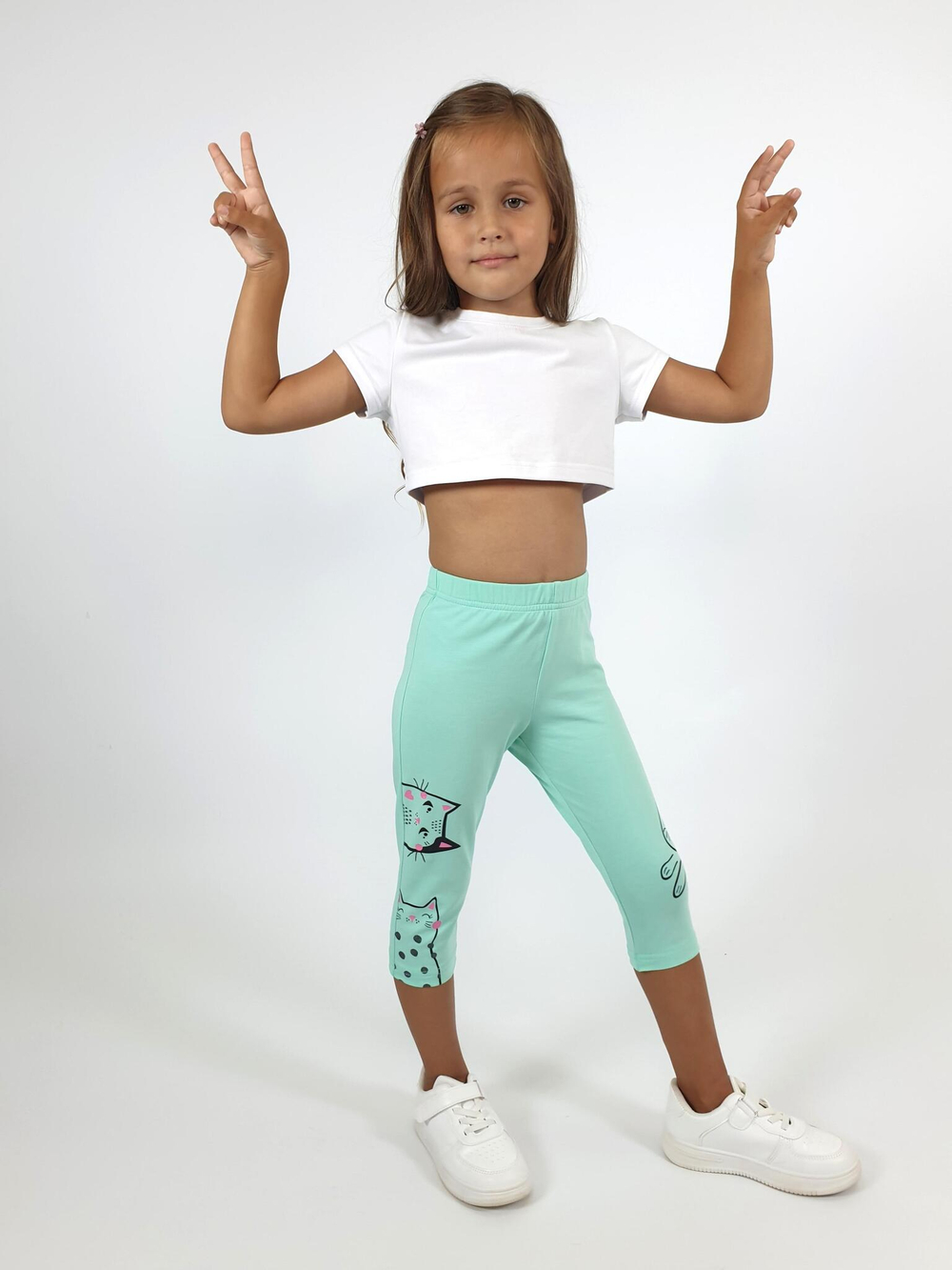 17-25-4 Лосины для девочки Luneva