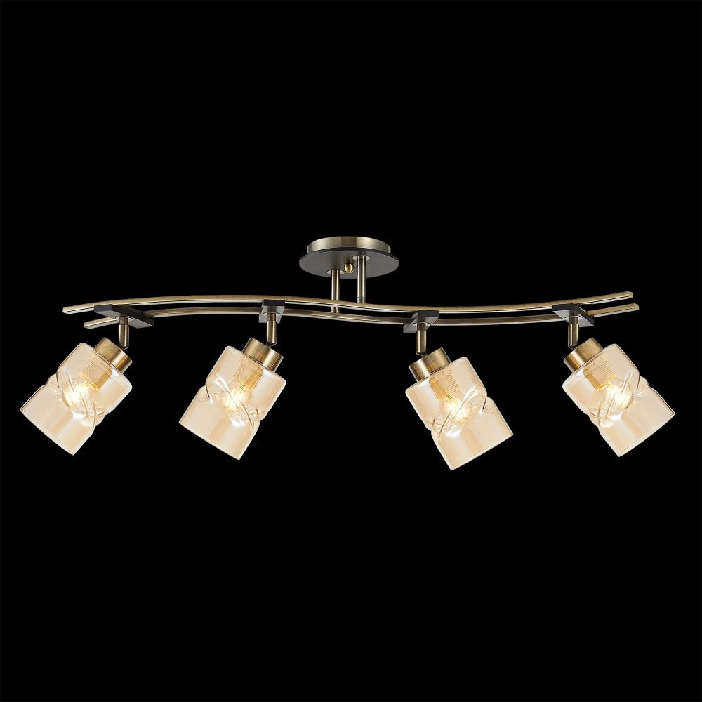 Citilux Мерида CL142144 Люстра с поворотными плафонами Бронза