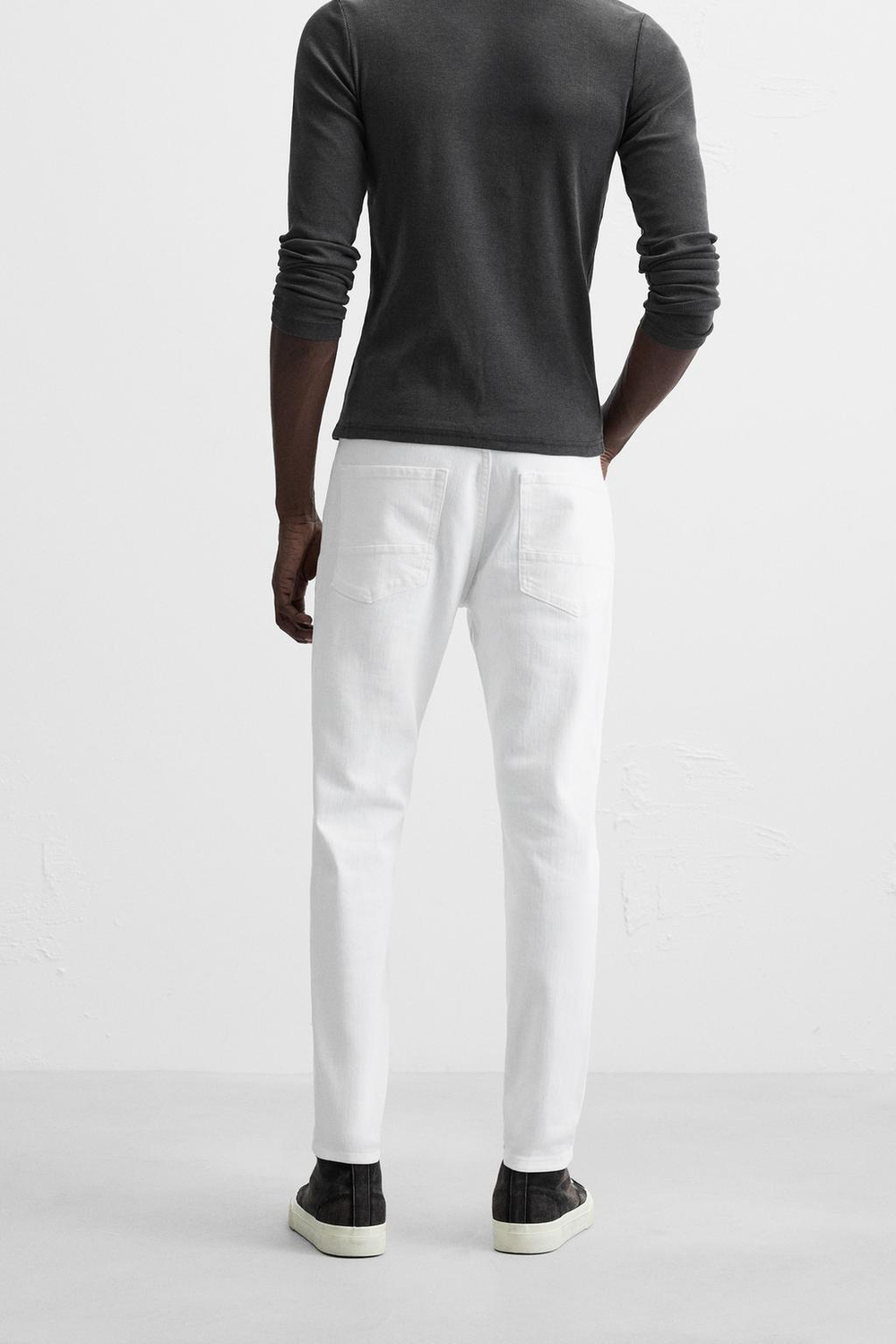 Джинсы cropped skinny