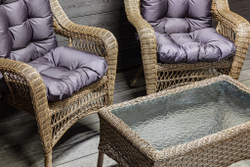 Комплект мебели из искусственного ротанга Мэдисон (Medison) Balcony Set с подушками на сидение и спинку