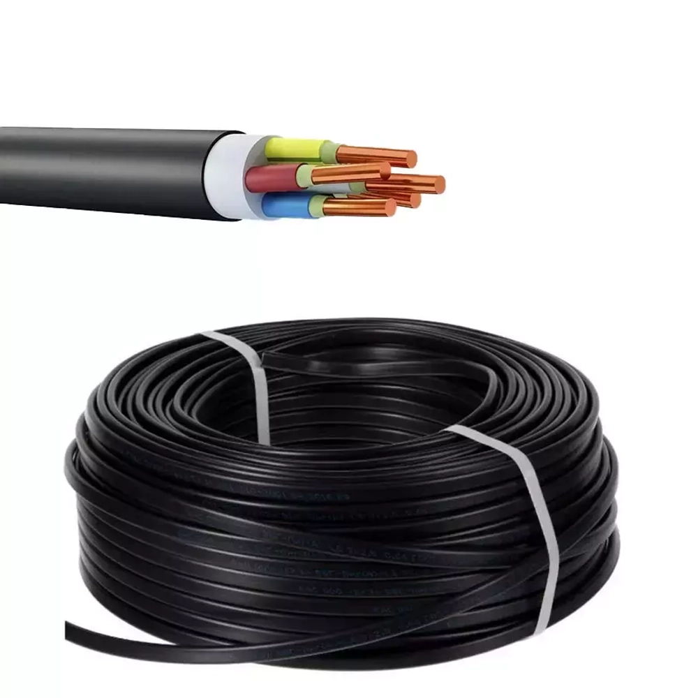 Кабель ВВГнг-LS 5х1.5 ГОСТ, бухта 20м