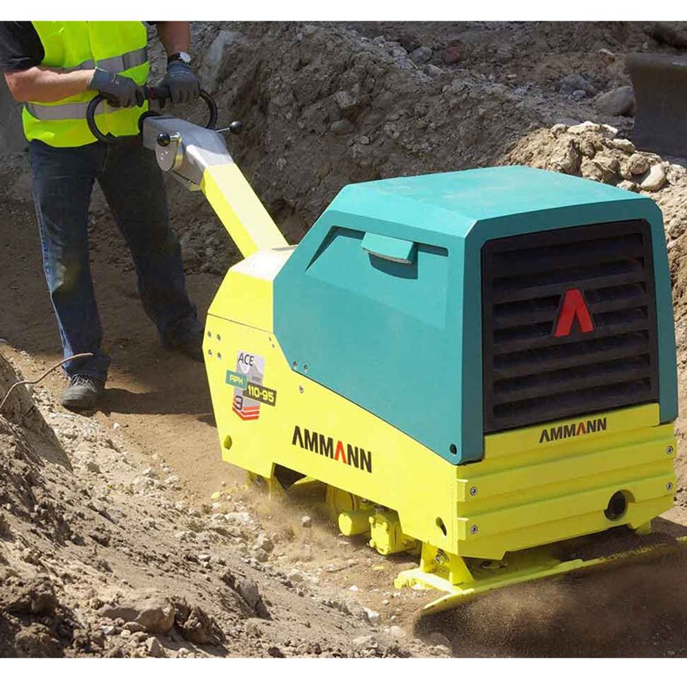 Виброплита дизельная Ammann APH 110-95 (Kubota D1105 / 830 кг) эл/старт, 950 мм