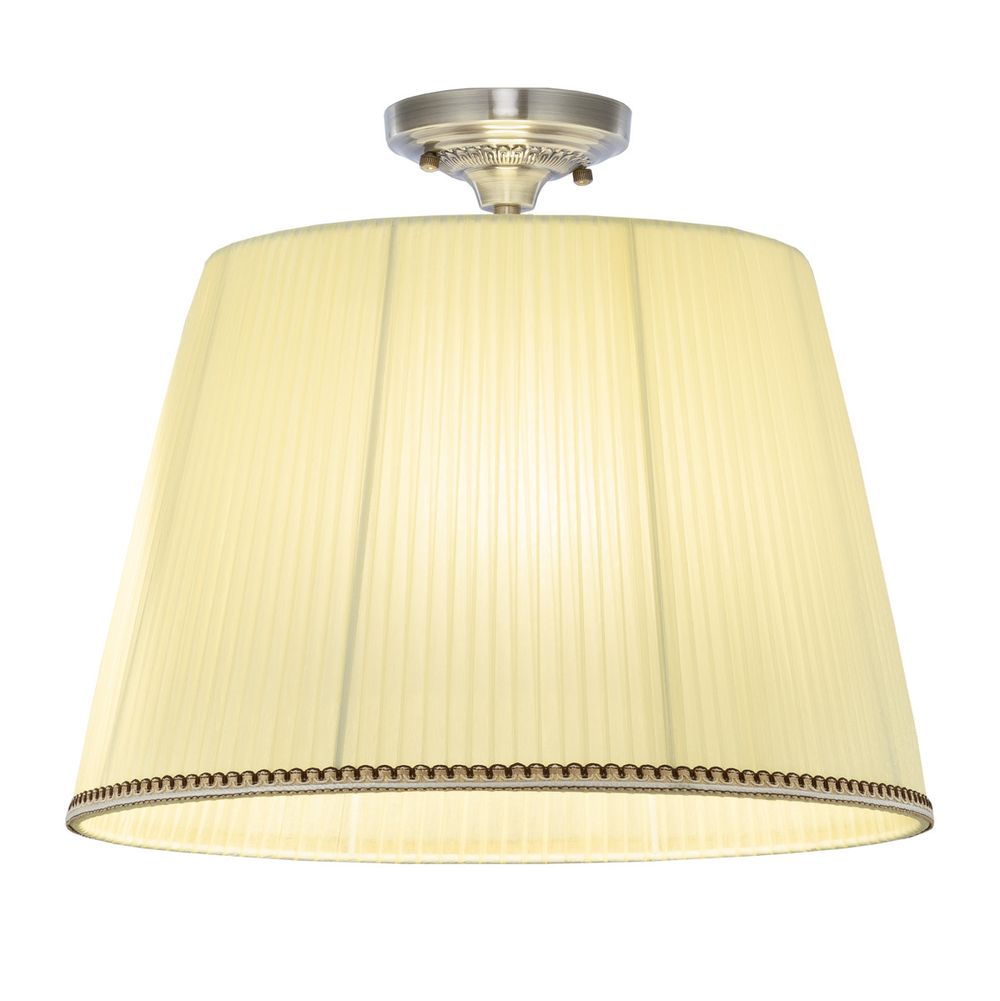 Citilux Вена CL402033 Подвесной светильник бронза с кремовым абажуром