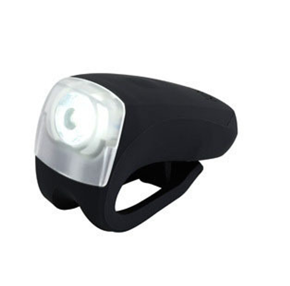 Велофонарь передний Knog Boomer White LED front черный
