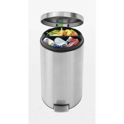 Brabantia Контейнер для мусора Twin Bin 2x20 л матовый