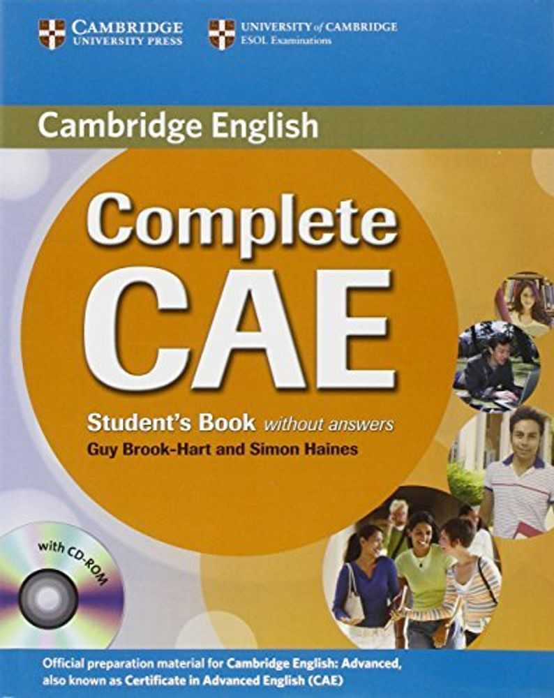 Complete CAE Student&#39;s Book without answers with CD-ROM