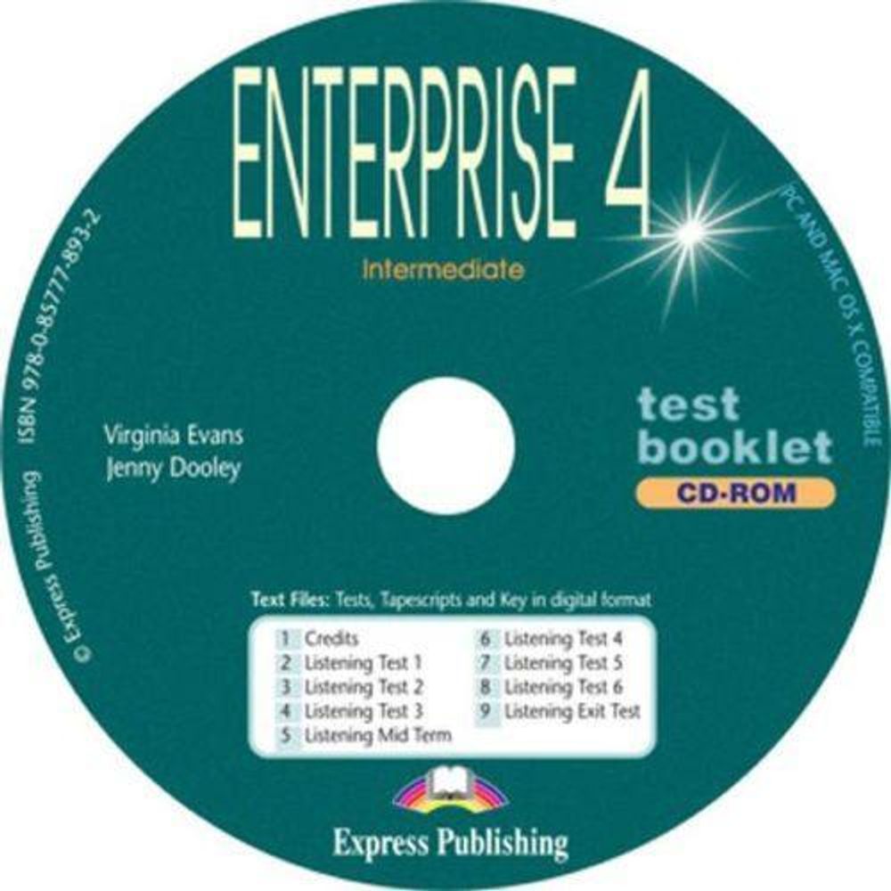Enterprise 4. Test Booklet CD-ROM. CD-ROM с тестами