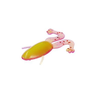 Лягушка Helios Crazy Frog 3,55"/9,0 см Fio & Acid lemon 4шт. (HS-23-027)