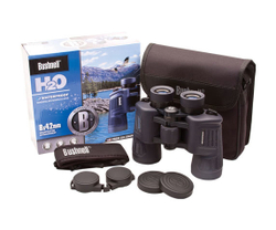 Комплект поставки: бинокль Bushnell 8x 42, ремень, крышки окуляров и объективов.