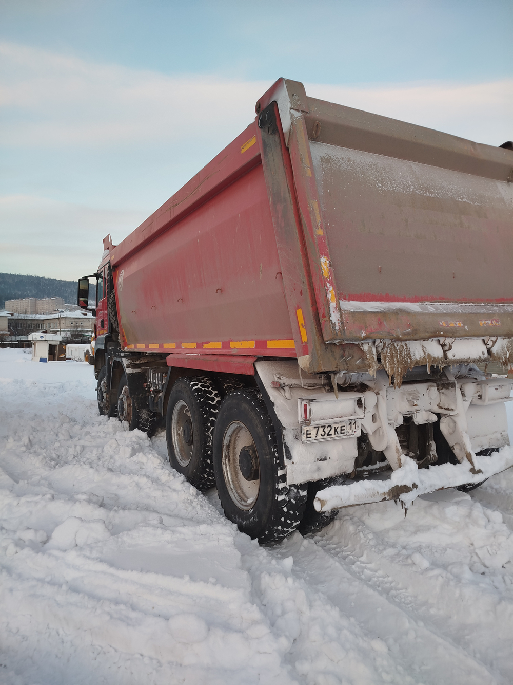 MAN TGS 8x8 Самосвал БЦМ-59 	(Дизельный, 12,4 л, 480 л.с., АТ)