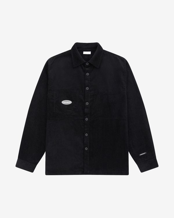 Рубашка Velvet Button черная - фото 1