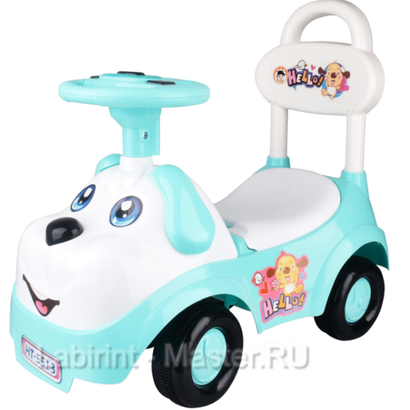 Детский толокар/каталка  "MalinaBay НТ-5513" голубой