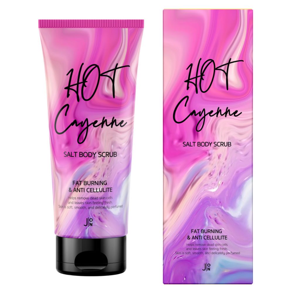 Скраб для тела J:ON Hot Cayenne Salt Body Scrub антицеллюлитный 250 г