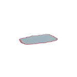 Набор плейсматов Bitossi Home Smerlo Light Blue/Red Rim, 33 x 48 см (2 шт.)