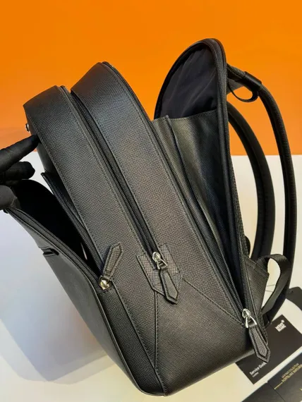 Рюкзак MONTBLANC Sartorial с тремя отделениями, черный
