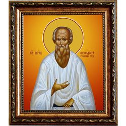 Феодор Кузьмич Томский, Сибирский, праведный старец. Икона на холсте.