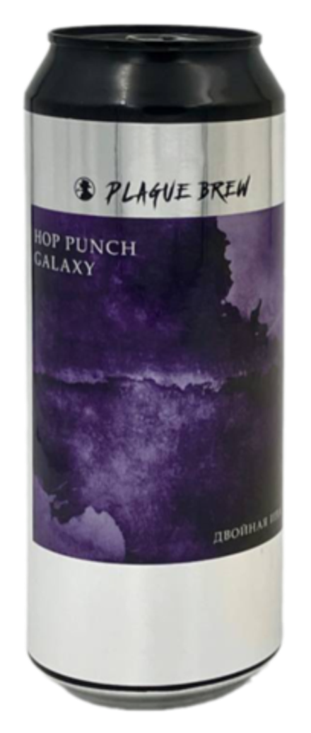 Пиво Плейг Хоп Панч Гэлакси / Plague Hop Punch Galaxy 0.5 - банка