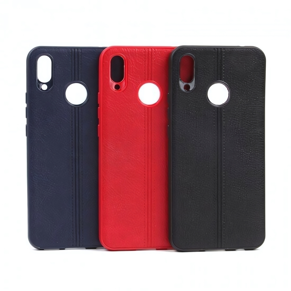 Панель из экокожи для Huawei Nova 3i/ Huawei P Smart+, 010498 Синий