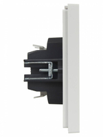 FORTE&PIANO Выключатель 2-клавишный проходной 10А FP207 белый IEK