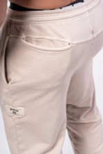 Спортивные брюки Washed Sweat Joggers LEGEND 795 Кремовые