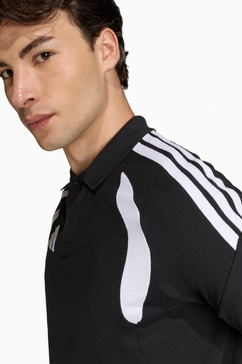 Футболка adidas Tiro 26 Polo - черный