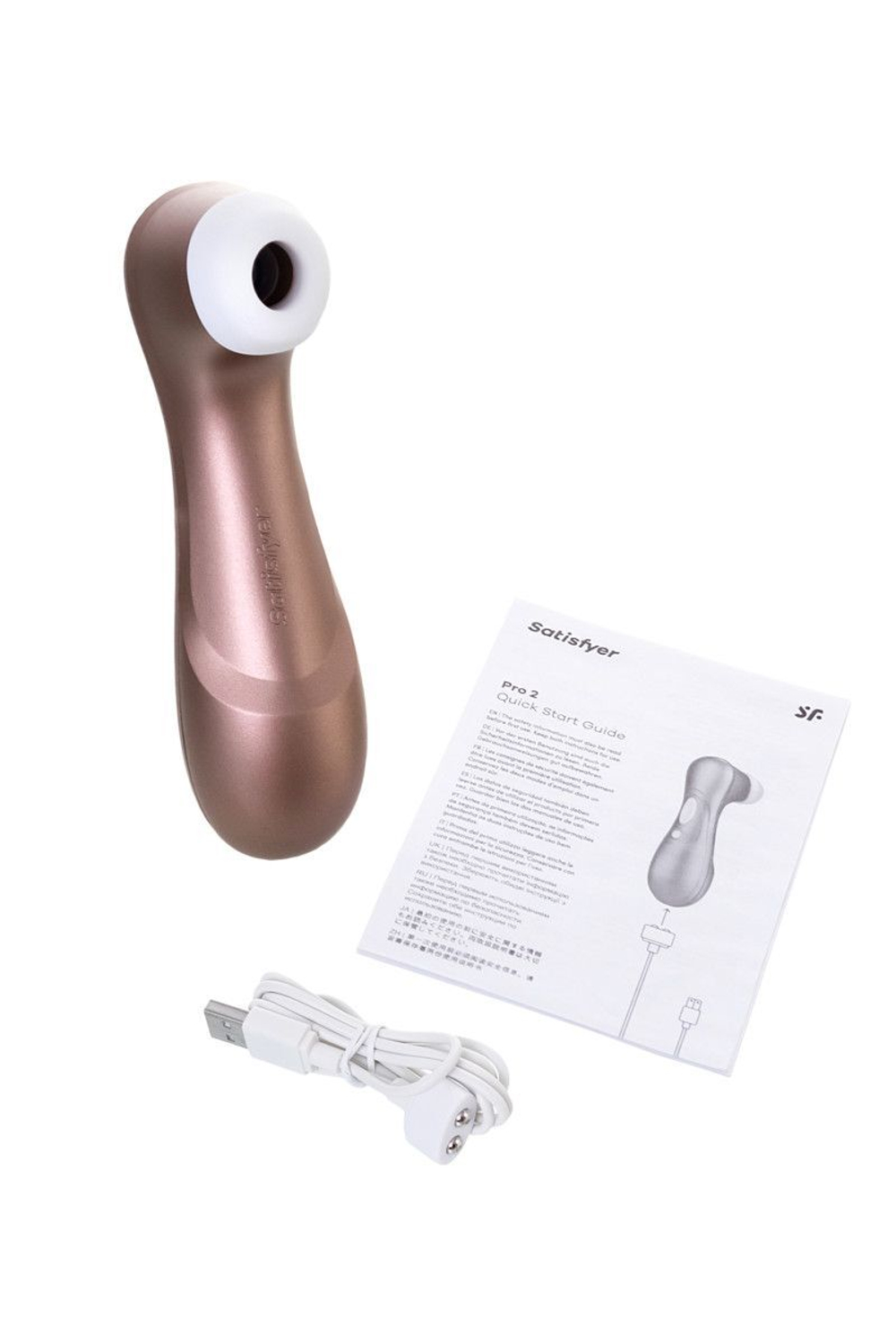 Бесконтактный стимулятор клитора Satisfyer Pro 2 (Цвет: бронзовый)