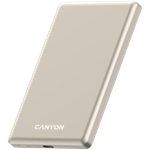CANYON power bank OnPower 505 slim Magnetic 5000 mAh PD20W Beige