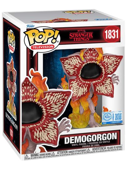 Фигурка Funko POP! Premium TV Stranger Things Demogorgon (On Fire) (Exc) (1831) 88400 / Фигурка Фанко ПОП! по мотивам сериала "Очень странные дела", Демогоргон