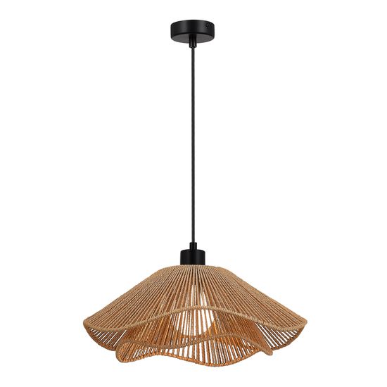 SLE6023-603-01 Светильник подвесной бежевый/черный E27 1*40W VERVE