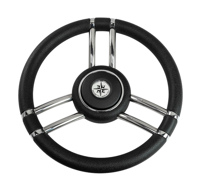 Рулевое колесо Osculati, диаметр 350 мм, цвет черный