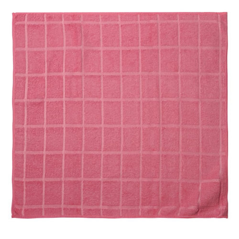 Салфетки из микофибры универсальные 40х40 см,комплект 6 шт.,ассорти, 220 г/м2, ЛЮБАША, 603951