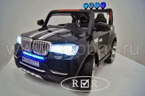 Детский электромобиль River Toys BMW T005TT черный