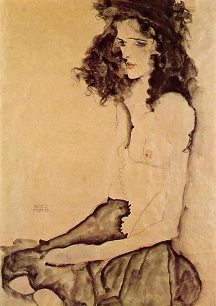 Egon Schiele (1890-1918) - эротическое искусство австрийского художника Эгона Шиле. 18+