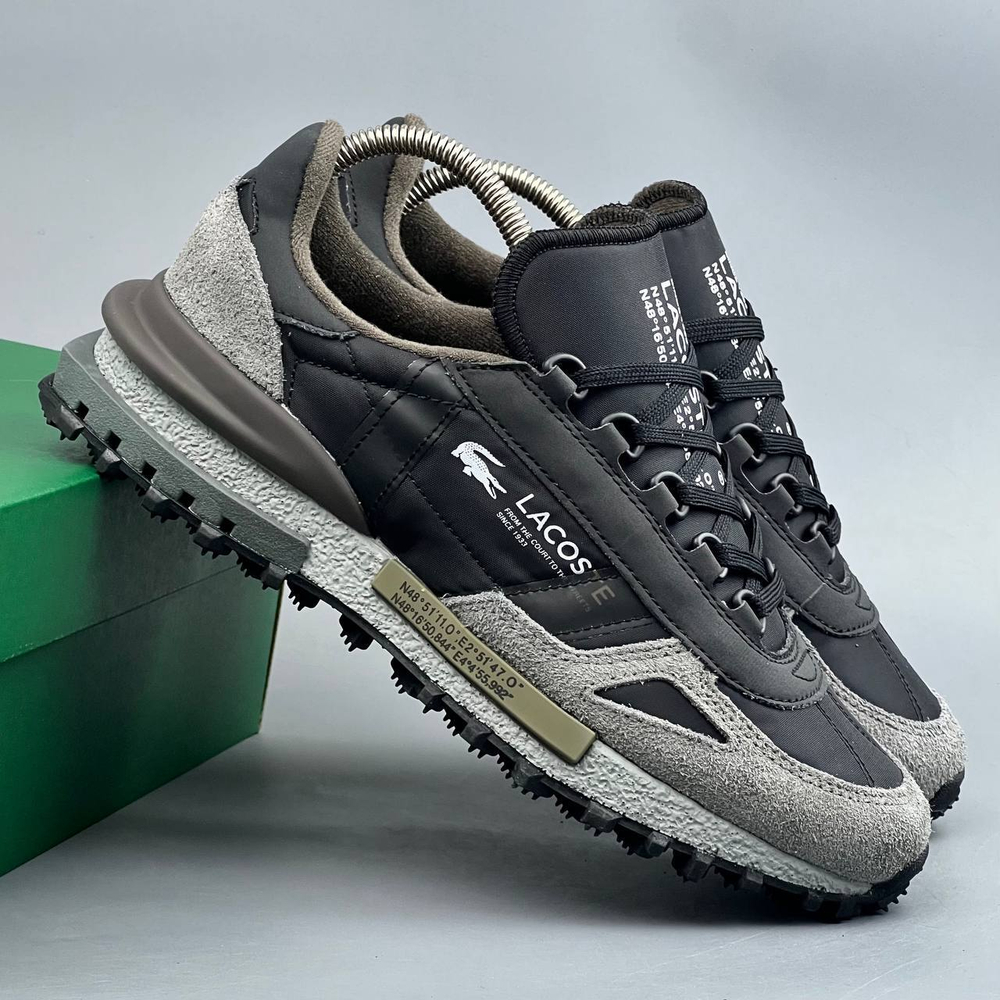 Кроссовки Lacoste Elite Active #466 (черн.)