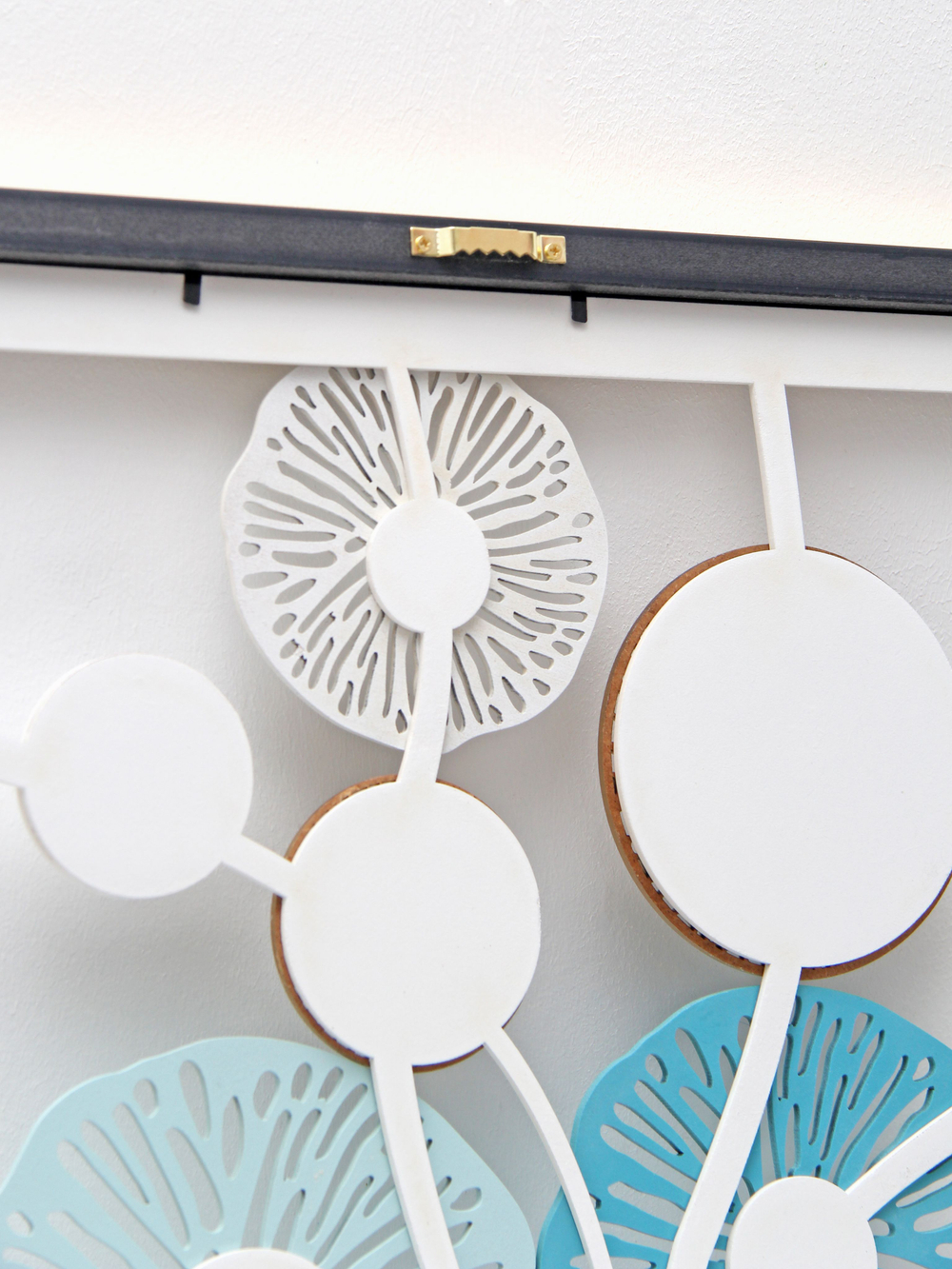 Панно на стену для интерьера "Абстракция" 27*57 см