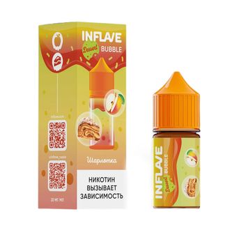Жидкость INFLAVE Bubble Dessert Salt 2% 30 ml - Шарлотка