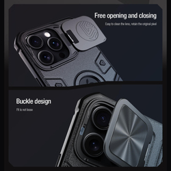 Чехол Nillkin CamShield Armor PROP Magnetic для iPhone 16 Pro Max