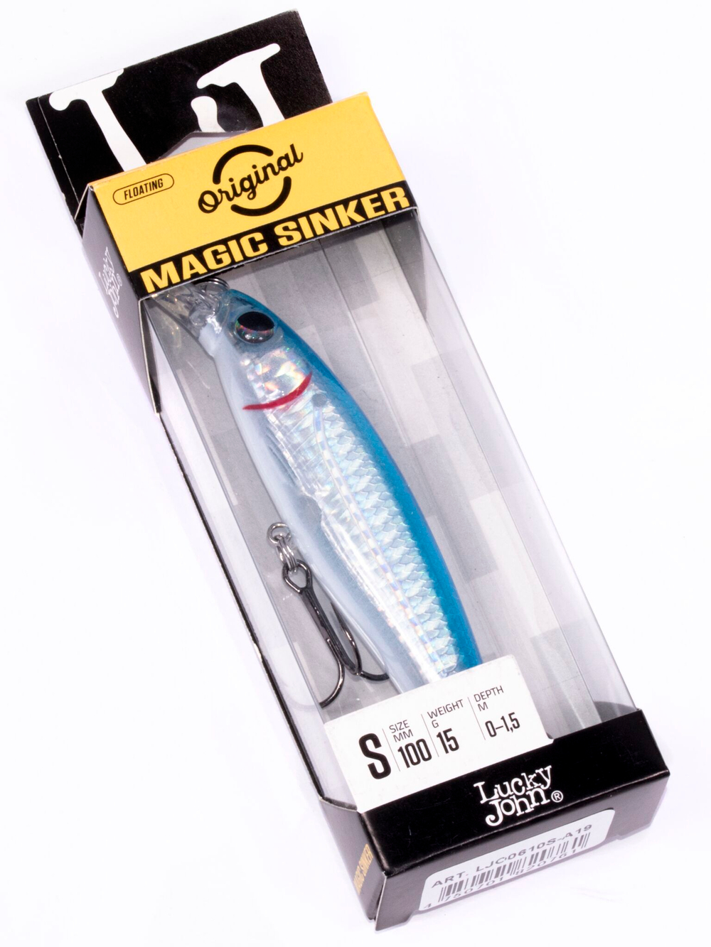 Воблер тонущий LJ ORIGINAL MAGIC SINKER S 10.00/A19