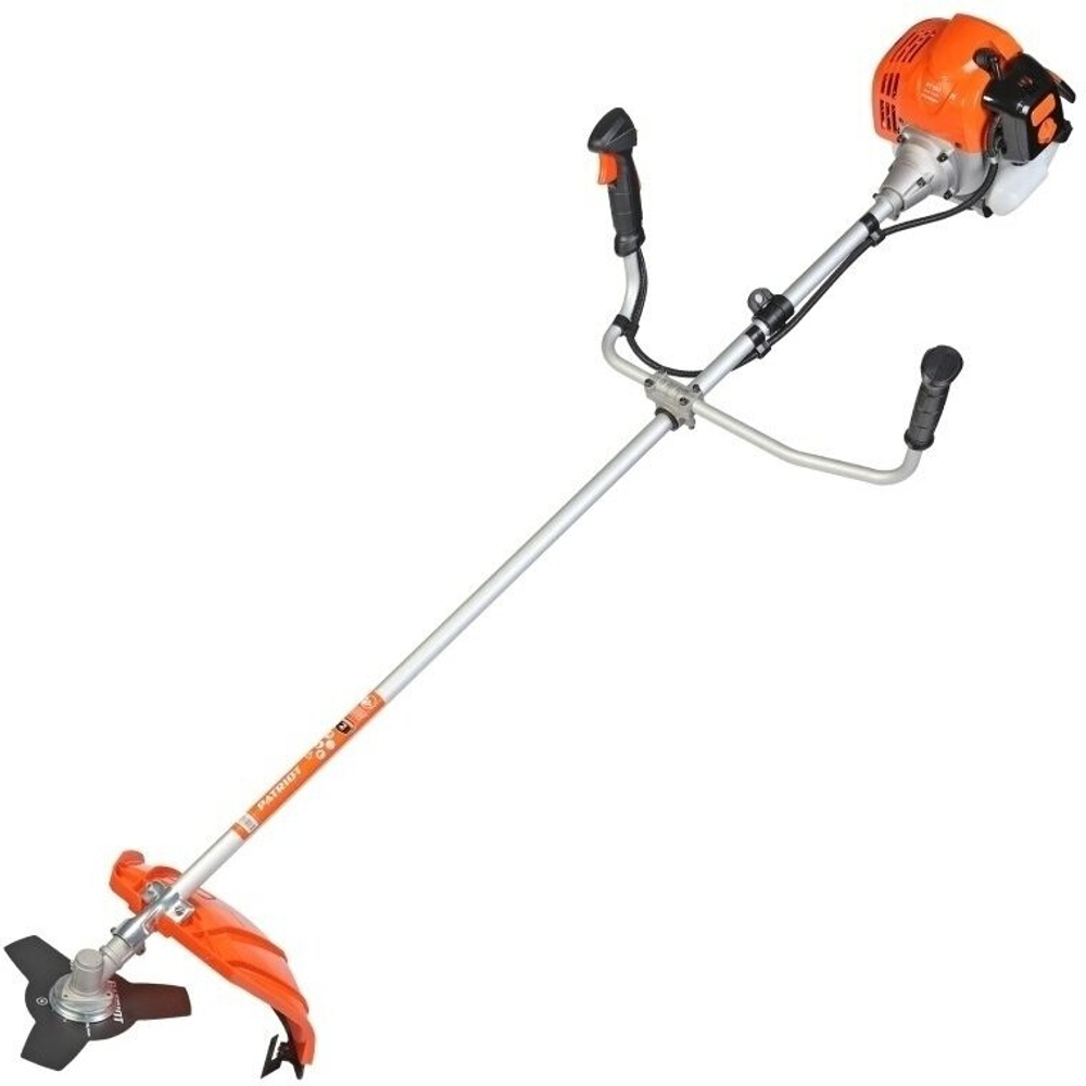 Триммер садовый бензиновый для травы PATRIOT PT 553 (1+1), мотокоса, бензокоса для газона