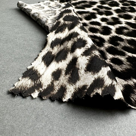 Атлас-стрейч, темный леопард