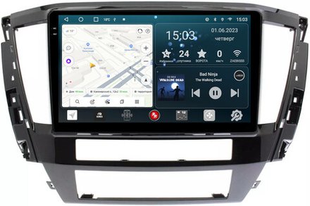 Магнитола для Mitsubishi Pajero Sport 3 2020-2024, Montero Sport - RedPower 426 Android 10, QLED+2K, ТОП процессор, 6Гб+128Гб, CarPlay, SIM-слот